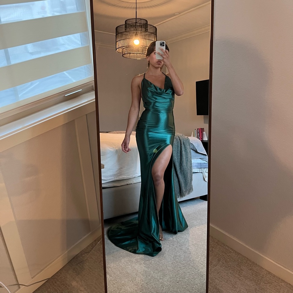 Emerald Alamour the Label dress.